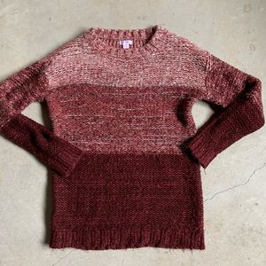Maroon Sweater